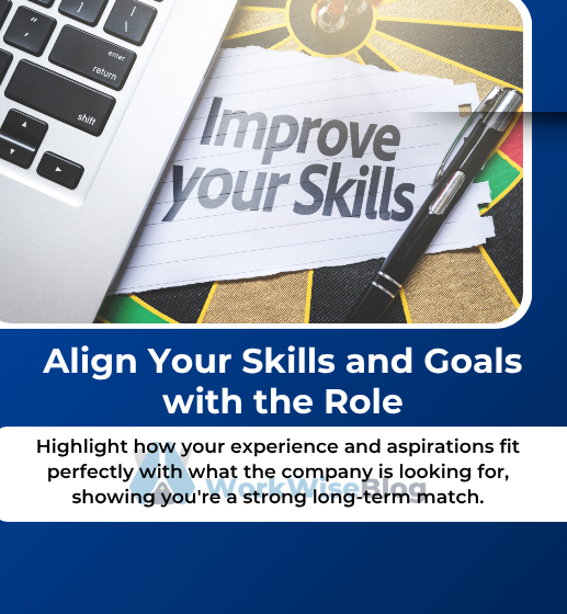 how to align your skills and goal with your role